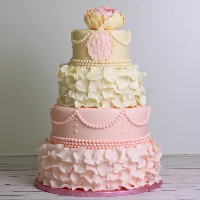 Tort Nunta Imperial Roz 