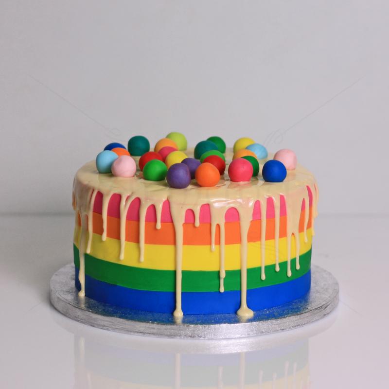 Tort Multicolor Rainbow