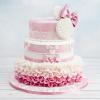 Tort Botez Delicat Minnie Mouse