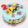 Tort Aniversar Utilaje de Constructii si Buldozer 3D
