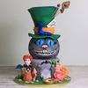 Tort copii Halloween Alice in Tara Minunilor