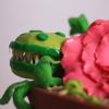 Tort Personalizat Ghiveci Plante Carnivore-5