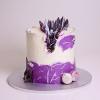 Tort personalizat elegant cristale 