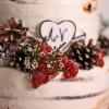 Tort personalizat elegant scoarta de copac-3