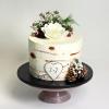 Tort personalizat elegant scoarta de copac-4