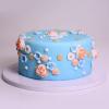 Tort personalizat floricele pastelate