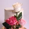 Tort personalizat Trandafiri Naturali in Frosting-2