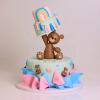 Tort personalizat Decor Gender Reveal