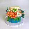 Tort personalizat Flori Pastel