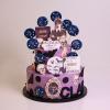 Tort personalizat Wednesday Addams
