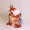 Tort personalizat Padurea in culorile toamnei