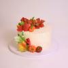 Tort personalizat Frunze de Toamna in Frosting