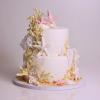 Tort personalizat Elegant Elemente Marine si Dantela