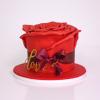 Tort personalizat Trandafir Rosu