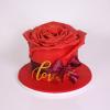 Tort personalizat Trandafir Rosu-3