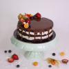 Tort vegan cu cocos si ciocolata neagra