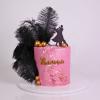 Tort Personalizat - Pink Velvet Dance